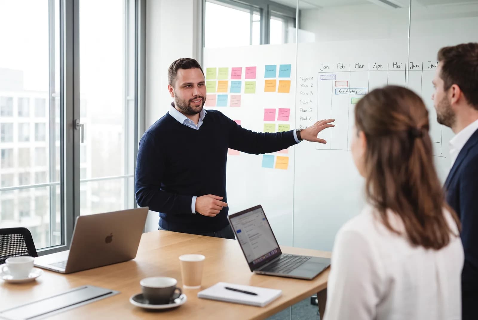 SAP-Projektleitung im Team